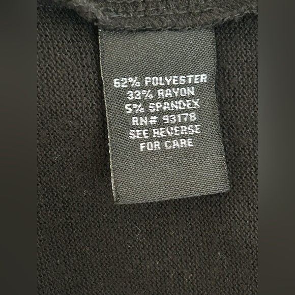 Womens Premise Open Turtle Neck Black Size Large - Picture 4 of 11